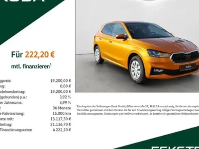 Nuova Skoda Fabia Essence 95 CV (69 kW) 2025 Arancione Berlina