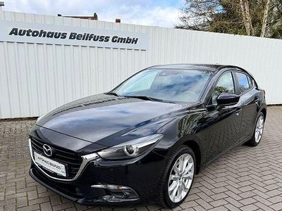Gebraucht Mazda 3 Sports-Line 120 PS (88 kW) 2018 Schwarz Limousine