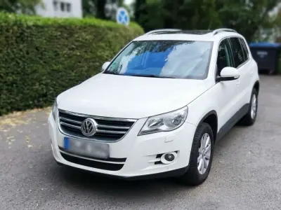 Gebraucht VW Tiguan Team 170 PS (125 kW) 2010 Weiß SUV
