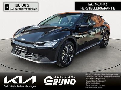 Gebraucht Kia EV6 125 kW (170 PS) 2023 Schwarz / aurora black (metallic) SUV