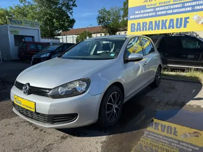 Gebraucht VW Golf VI 80 PS (58 kW) 2009 Silber Kleinwagen