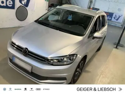 Gebraucht VW Touran United 116 PS (85 kW) 2020 Silber Van / Kleinbus