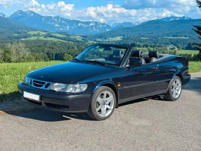 Gebraucht Saab 9-3 Cabriolet 154 PS (113 kW) 2000 Blau Cabrio
