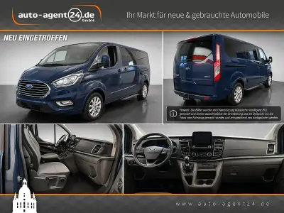 Gebraucht Ford Tourneo Custom Titanium 131 PS (96 kW) 2021 Blazer blau metallic Van