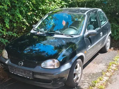 Gebraucht Opel Corsa 54 PS (39 kW) 2000 Schwarz Kleinwagen