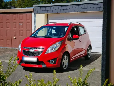 Usata Chevrolet Spark LT 82 CV (60 kW) 2010 Rosso Utilitaria