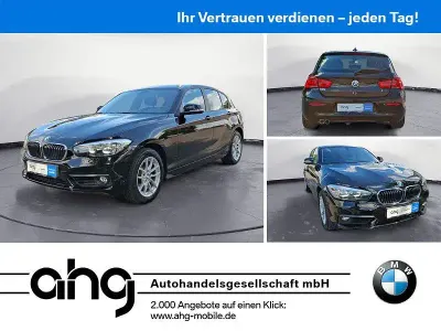 Gebraucht BMW 120 Advantage 184 PS (135 kW) 2017 Schwarz Limousine