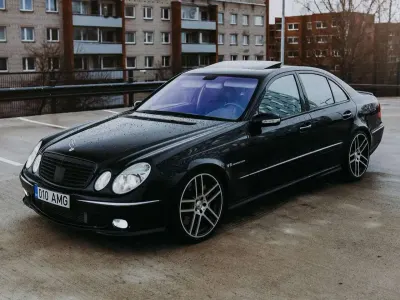 Gebraucht Mercedes E55 AMG AMG 476 PS (350 kW) 2002 Schwarz Kombi