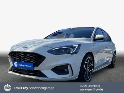Brugt Ford Focus ST-Line 125 HK (91 kW) 2020 Hvid Sedan