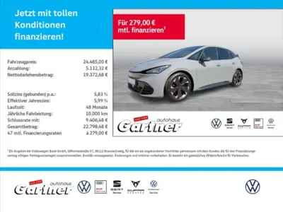 Gebraucht Cupra Born 150 kW (204 PS) 2022 Vaporgrau Kleinwagen