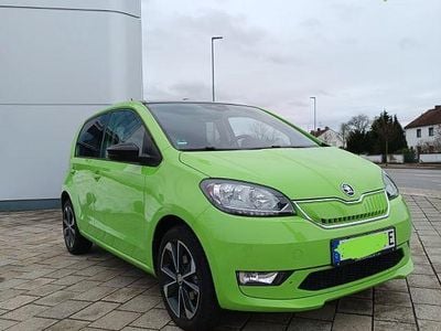 Gebraucht Skoda Citigo-e IV Best of 61 kW (83 PS) 2020 Grün Kleinwagen
