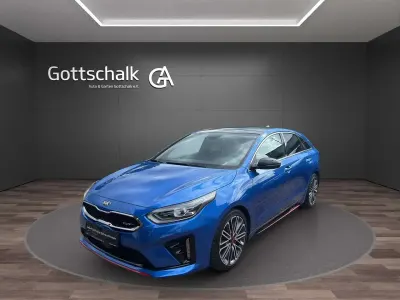 Gebraucht Kia ProCeed GT 204 PS (150 kW) 2020 (b3l) blue flame met. Kombi
