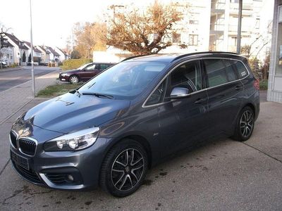 Gebraucht BMW 218 Gran Tourer Sport Line 150 PS (110 kW) 2017 Grau Van / Kleinbus