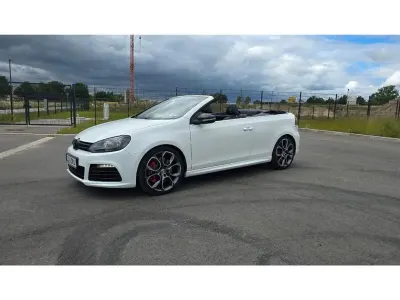 Gebraucht VW Golf Cabriolet R 265 PS (194 kW) 2013 Weiß Cabrio