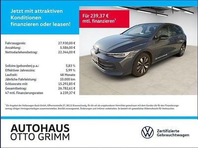 Gebraucht VW Golf VIII Goal 116 PS (85 kW) 2025 Grau Limousine