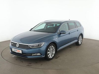 Gebraucht VW Passat Highline 2018 Blau Kombi