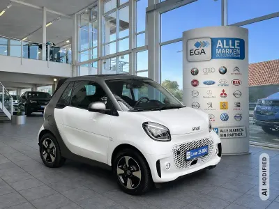 Gebraucht Smart ForTwo Electric Drive Exclusive 60 kW (82 PS) 2024 Weiß Cabrio