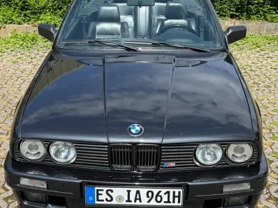 Gebraucht BMW 320 Cabriolet 129 PS (94 kW) 1987 Schwarz Cabrio
