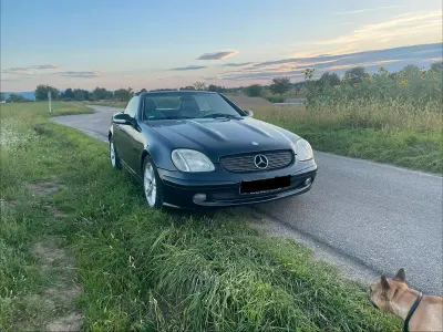 Gebraucht Mercedes SLK230 197 PS (144 kW) 2001 Schwarz Cabrio