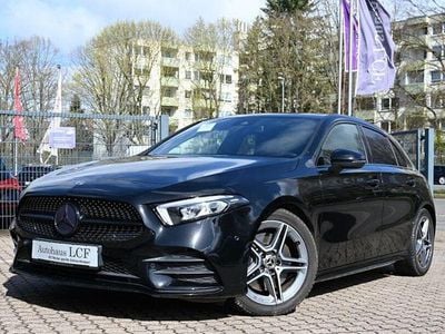 Gebraucht Mercedes A250 AMG line 224 PS (164 kW) 2020 Kosmosschwarz  metalliclack Limousine
