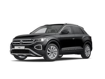 Gebraucht VW T-Roc Style 110 PS (80 kW) 2023 Deep black perleffekt (schwarz) SUV