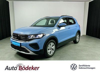 Gebraucht VW T-Cross Life 95 PS (69 kW) 2025 Clear blue SUV