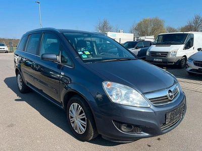 Gebraucht Opel Zafira Edition 116 PS (85 kW) 2009 Blau Van / Kleinbus