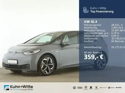 Brugt VW ID.3 Pro 150 kW (204 HK) 2023 Grå Hatchback