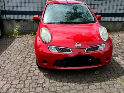 Gebraucht Nissan Micra 65 PS (47 kW) 2010 Rot Kleinwagen