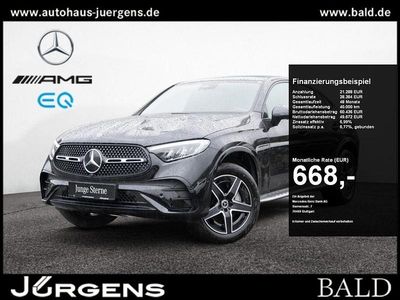 Brugt Mercedes GLC400d AMG 381 HK (280 kW) 2024 Sort Coupe