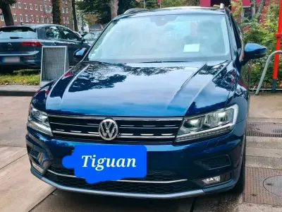 Gebraucht VW Tiguan Highline 150 PS (110 kW) 2019 Blau SUV