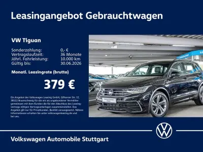 Gebraucht VW Tiguan R-line 150 PS (110 kW) 2023 Schwarz SUV