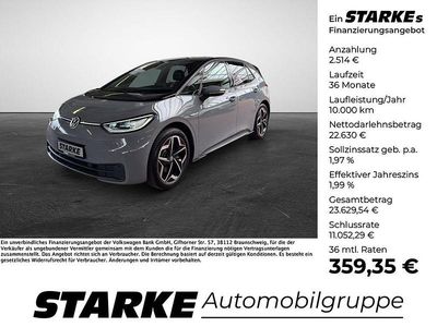 Gebraucht VW ID.3 Pro 150 kW (204 PS) 2022 Mondsteingrau Kleinwagen