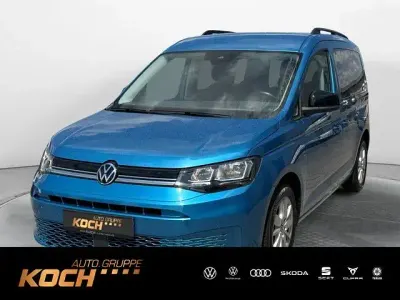 Gebraucht VW Caddy Life 123 PS (90 kW) 2021 Costa azul metallic Van / Kleinbus