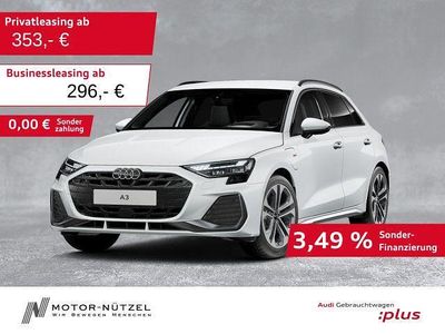 Gebraucht Audi A3 S-Line 204 PS (150 kW) 2025 Gletscherweiß metallic Limousine