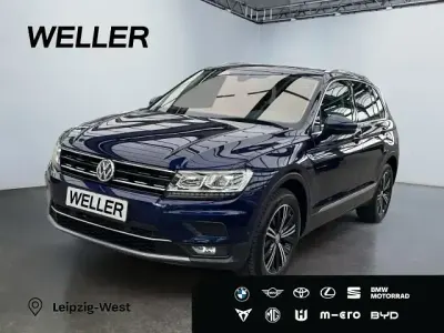 Używany VW Tiguan Highline 190 KM (139 kW) 2019 Niebieski SUV