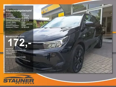 Gebraucht Opel Grandland X GS Line 131 PS (96 kW) 2024 Schwarz perla nera SUV