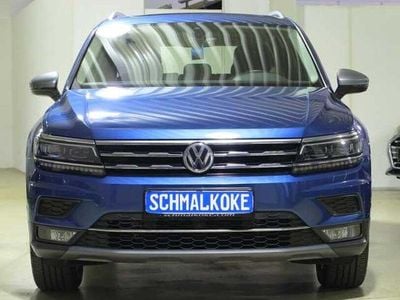 Blue silk (metallic) Gebraucht 2021 VW Tiguan Allspace Highline SUV | 26.500 € (Guter Preis)