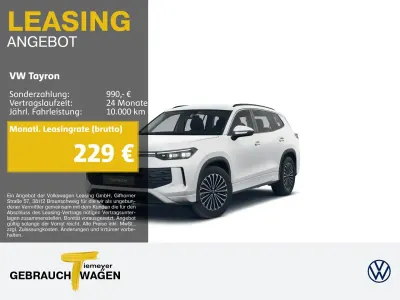 Gebraucht VW Tayron Life 150 PS (110 kW) 2025 Weiß SUV
