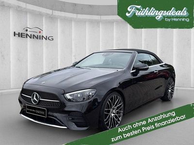 Gebraucht Mercedes E300 AMG 258 PS (189 kW) 2021 Schwarz Cabrio