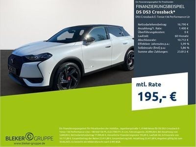DS Automobiles DS3 Crossback E-Tense
