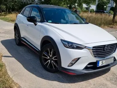 Gebraucht Mazda CX-3 Sports-Line 120 PS (88 kW) 2016 Weiß SUV