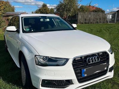 Gebraucht Audi A4 S-Line 136 PS (100 kW) 2014 Weiß Kombi