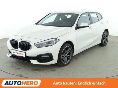 Gebraucht BMW 118 Sport Line 150 PS (110 kW) 2020 Weiß Kleinwagen