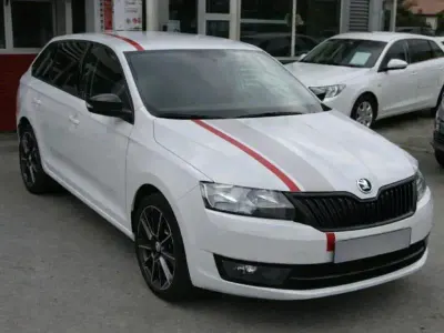 Gebraucht Skoda Rapid 90 PS (66 kW) 2016 Weiß Kleinwagen
