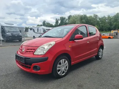Gebraucht Nissan Pixo Acenta 68 PS (50 kW) 2010 Rot Kleinwagen