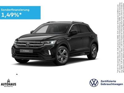 Gebraucht VW T-Roc R-line 150 PS (110 kW) 2025 Schwarz SUV