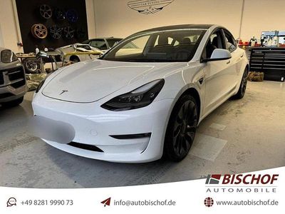 Gebraucht Tesla Model 3 Performance 377 kW (513 PS) 2021 Weiß Limousine