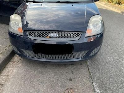 Gebraucht Ford Fiesta 60 PS (44 kW) 2007 Blau Kleinwagen