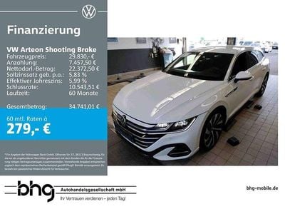 Gebraucht VW Arteon R-line 200 PS (147 kW) 2022 Weiss Limousine
